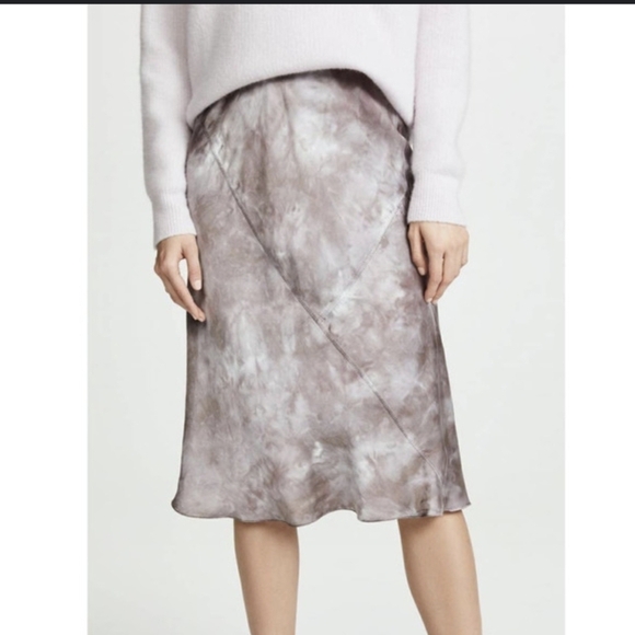 ATM Silk Tie Dye Skirt - Picture 1 of 6